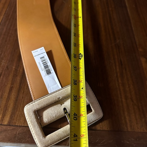 Ralph Lauren Tan Suede Belt - Picture 9 of 12